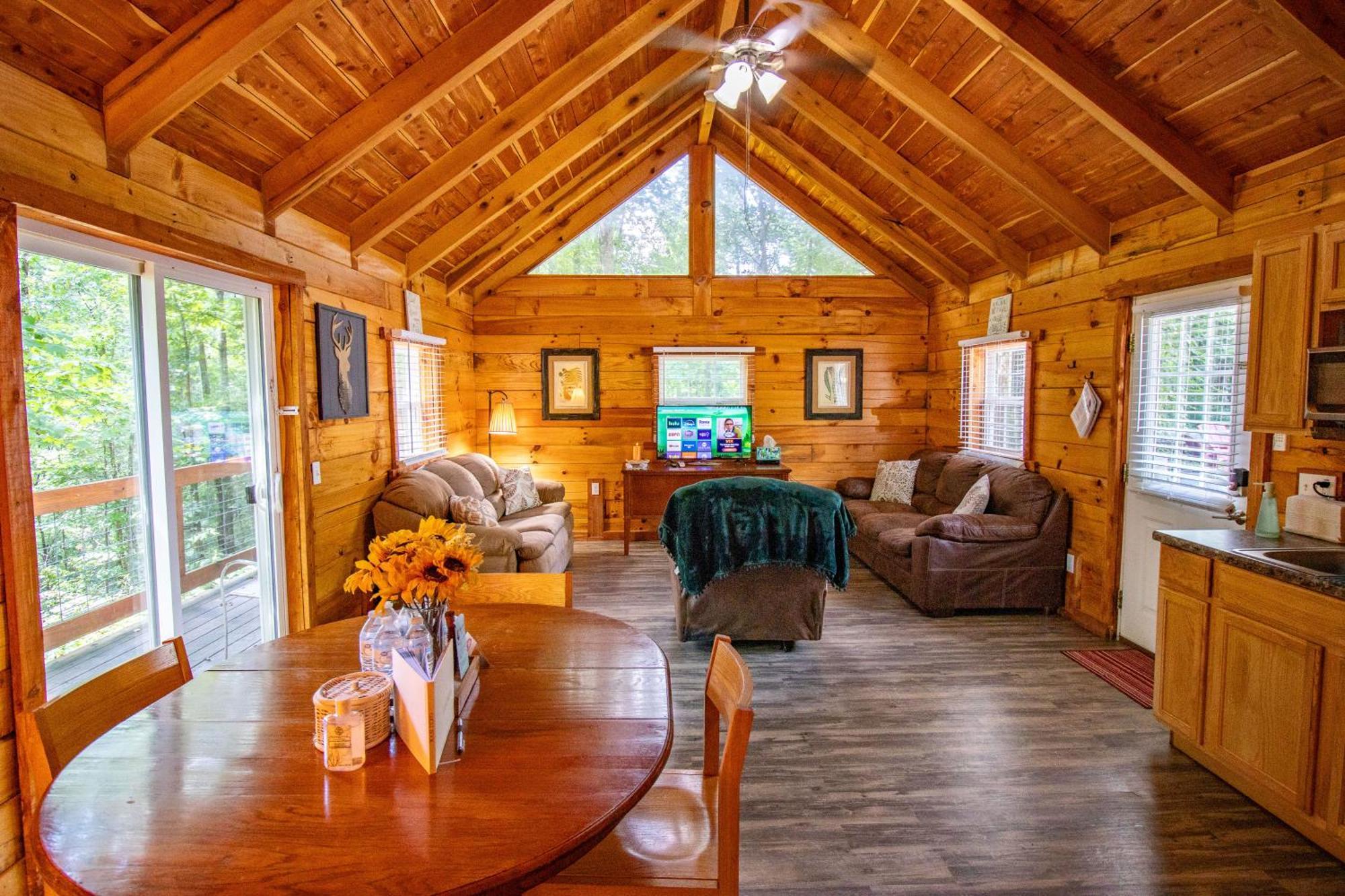 Kozy Haven Log Cabin Rentals Columbia Buitenkant foto